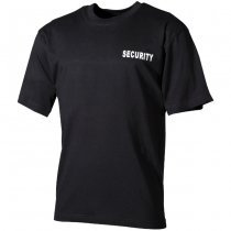 MFH Security Print T-Shirt - Black - XL