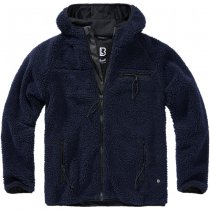 Brandit Teddyfleece Worker Jacket - Navy - 6XL