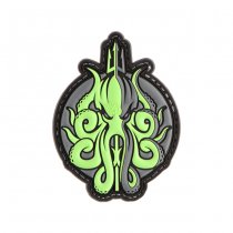 JTG Release the Kraken Rubber Patch - Neon Green