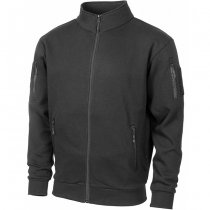 MFH Tactical Sweatjacket - Black - L