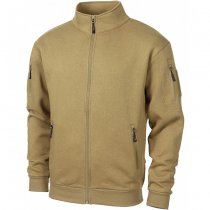 MFH Tactical Sweatjacket - Coyote - XL