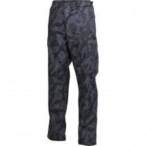 MFH US Combat Pants - Night Camo