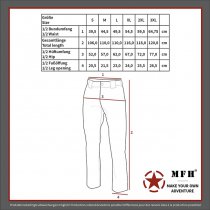 MFH BDU Combat Pants Ripstop - Digital Woodland - S