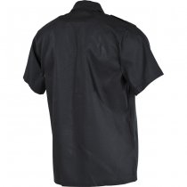 MFH US Shirt Short Sleeve - Black - L