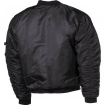 MFH US MA1 Pilot Jacket - Black - XL