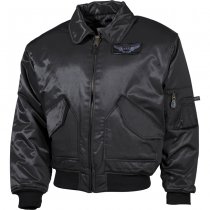 MFH US CWU Heavy Pilot Jacket - Black - XL