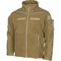 MFHProfessional COMBAT Fleece Jacket - Coyote - XL