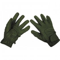 MFHHighDefence Gloves Worker Light - Olive - M