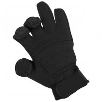 MFH Neoprene Combat Gloves - Black - S