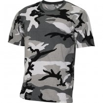 MFH Kids T-Shirt Basic - Urban Camo