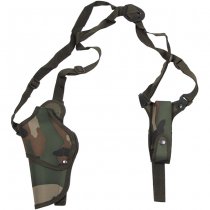 MFH Pistol Shoulder Holster Left Hand - Woodland 