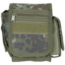 MFH Belt Pouch 3 Compartments - Flecktarn