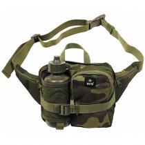 MFH Waist Bag & Drinking Bottle - Woodland