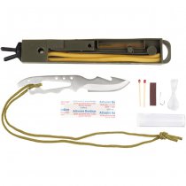 MFH Survival Knife JUNGLE 2 - Olive