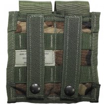 Surplus US Double 40mm Grenade Pouch Used  - Woodland