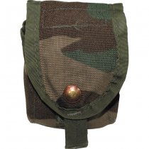 Surplus US Frag Pouch Used - Woodland