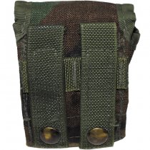 Surplus US Frag Pouch Used - Woodland