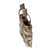 Clawgear 5.56mm Open Double Mag Pouch Core - Multicam