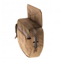 Clawgear Drop Down Velcro Utility Pouch - Coyote