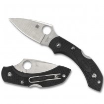 Spyderco C28 Dragonfly2 Lightweight Plain Edge Folder - Black