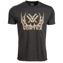 Vortex Optics Full-Tine T-Shirt - Black - XL