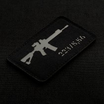 M-Tac AR-15 223/5.56 Laser Cut Patch - Grey