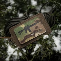 M-Tac AR-15 223/5.56 Laser Cut Patch - Multicam