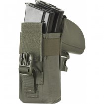 M-Tac Double Magazine Fastex Closure Pouch - Ranger Green