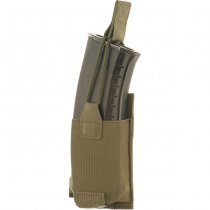 M-Tac Elastic Single Magazine Pouch Elite - Ranger Green