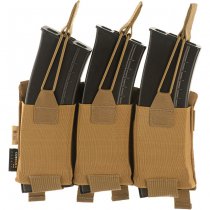 M-Tac Elastic Triple Magazine Pouch Elite - Coyote