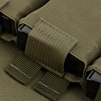 M-Tac Elastic Triple Magazine Pouch Elite - Ranger Green