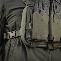 M-Tac Elastic Triple Magazine Pouch Elite - Ranger Green