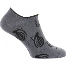 M-Tac Lightweight Summer Socks Grenades - Dark Grey - 43-46