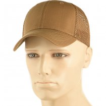 M-Tac Mesh Flex Ripstop Baseball Cap - Coyote - S/M