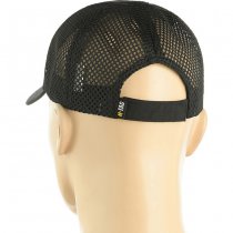 M-Tac Mesh Flex Ripstop Baseball Cap Velcro - Black - S/M