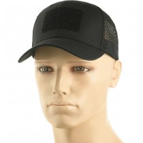 M-Tac Mesh Flex Ripstop Baseball Cap Velcro - Black - S/M