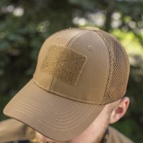 M-Tac Mesh Flex Ripstop Baseball Cap Velcro - Coyote - L/XL