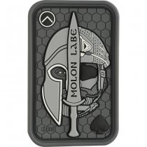 M-Tac Molon Labe Ace 3D Rubber Patch - Grey