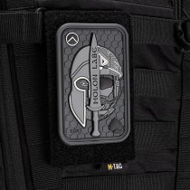 M-Tac Molon Labe Ace 3D Rubber Patch - Gray