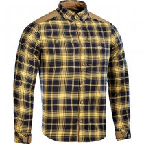 M-Tac Redneck Shirt - Navy Blue / Yellow - S - Regular