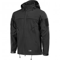 M-Tac Soft Shell Police Jacket - Black