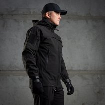 M-Tac Soft Shell Police Jacket - Black - XL