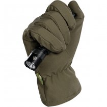 M-Tac Soft Shell Winter Gloves - Olive - S