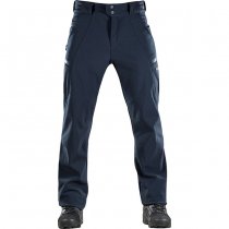 M-Tac Soft Shell Winter Pants - Dark Navy Blue - S