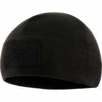 M-Tac Tactical Fleece Watch Cap Beanie & Patch Panel - Black