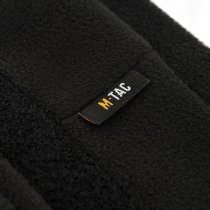 M-Tac Tactical Fleece Watch Cap Beanie & Patch Panel - Black - M