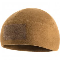 M-Tac Tactical Fleece Watch Cap Beanie & Patch Panel - Coyote - XL