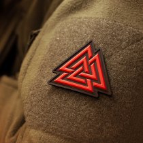 M-Tac Valknut Rubber Patch - Red