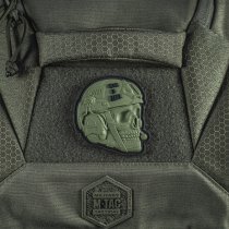 M-Tac War is Hell 3D Rubber Patch - Olive