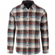 Helikon-Tex Greyman Shirt Nylon Sorona Blend - Coral Crimson Checkered - M